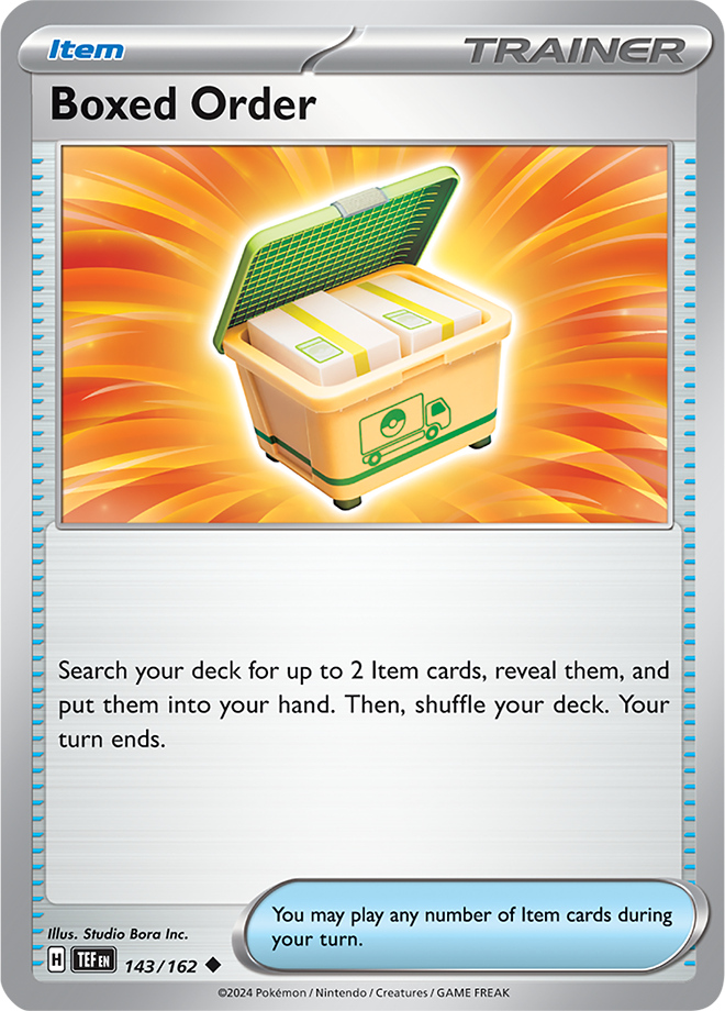 Pokemon TCG - Temporal Forces - #143 - Boxed Order - Uncommon