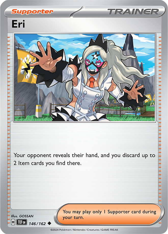 Pokemon TCG - Temporal Forces - #146 - Eri - Uncommon