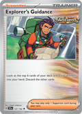 Pokemon TCG - Temporal Forces - #147 - Explorer's Guidance - Uncommon
