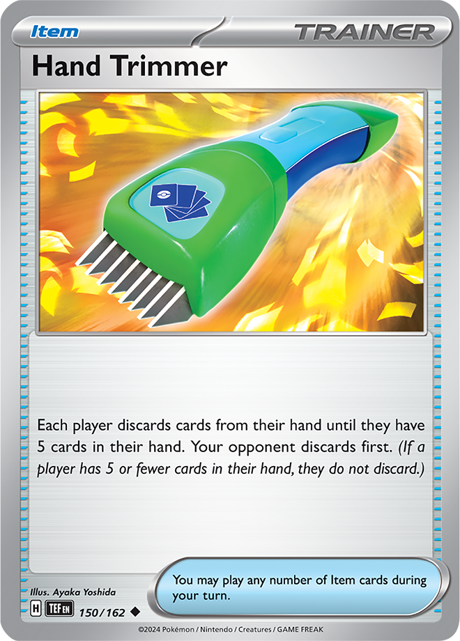 Pokemon TCG - Temporal Forces - #150 - Hand Trimmer - Uncommon
