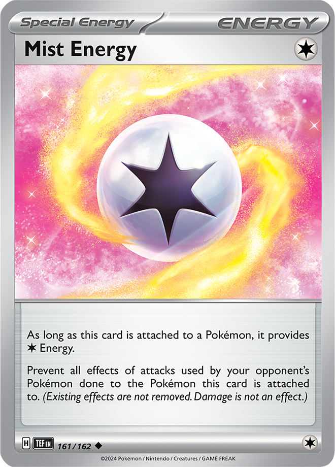 Pokemon TCG - Temporal Forces - #161 - Mist Energy - Uncommon