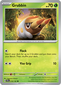 Pokemon TCG - Temporal Forces - #018 - Grubbin - Common