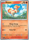 Pokemon TCG - Temporal Forces - #026 - Ponyta - Common