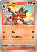 Pokemon TCG - Temporal Forces - #033 - Torracat - Common