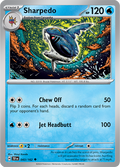 Pokemon TCG - Temporal Forces - #043 - Sharpedo - Uncommon