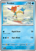 Pokemon TCG - Temporal Forces - #044 - Keldeo - Uncommon