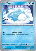 Pokemon TCG - Temporal Forces - #045 - Snom - Common