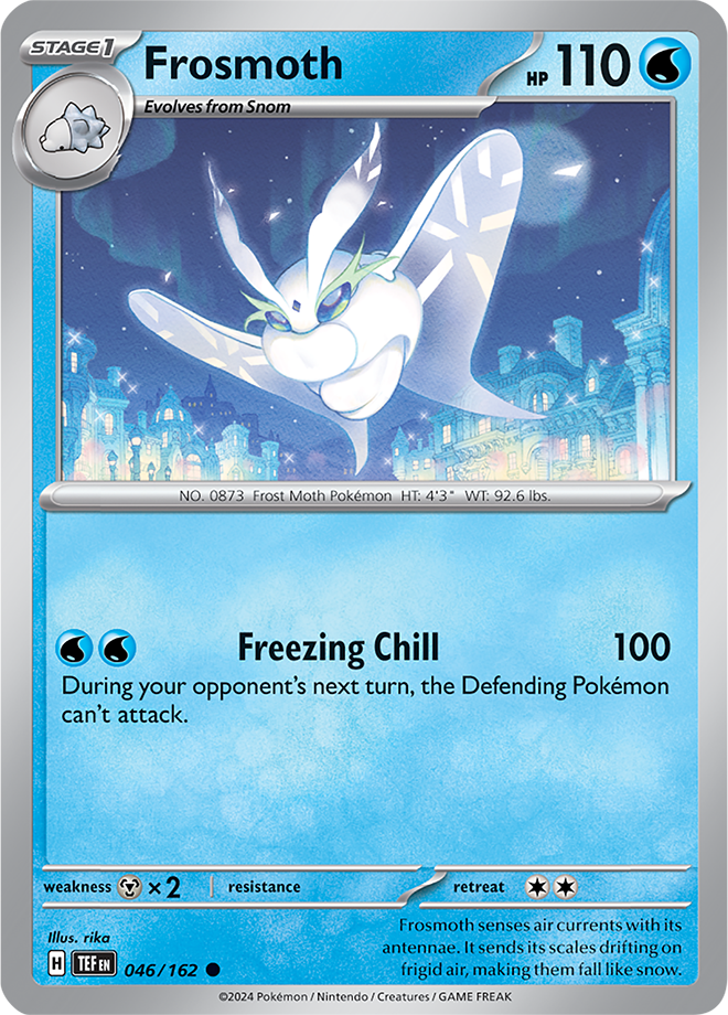 Pokemon TCG - Temporal Forces - #046 - Frosmoth - Common