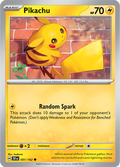 Pokemon TCG - Temporal Forces - #051 - Pikachu - Common