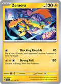 Pokemon TCG - Temporal Forces - #057 - Zeraora - Uncommon