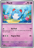 Pokemon TCG - Temporal Forces - #064 - Marill - Common