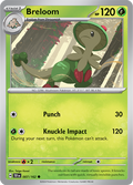 Pokemon TCG - Temporal Forces - #007 - Breloom - Common