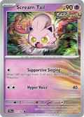 Pokemon TCG - Temporal Forces - #077 - Scream Tail - Uncommon