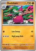 Pokemon TCG - Temporal Forces - #083 - Medicham - Common