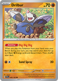 Pokemon TCG - Temporal Forces - #085 - Drilbur - Common