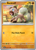 Pokemon TCG - Temporal Forces - #089 - Rockruff - Common