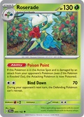Pokemon TCG - Temporal Forces - #009 - Roserade - Uncommon