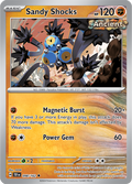 Pokemon TCG - Temporal Forces - #098 - Sandy Shocks - Uncommon