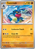 Pokemon TCG - Shrouded Fable - #024/064 - Toxicroak - Common