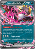 Pokemon TCG - Shrouded Fable - #038/064 - Fezandipiti EX - Double Rare