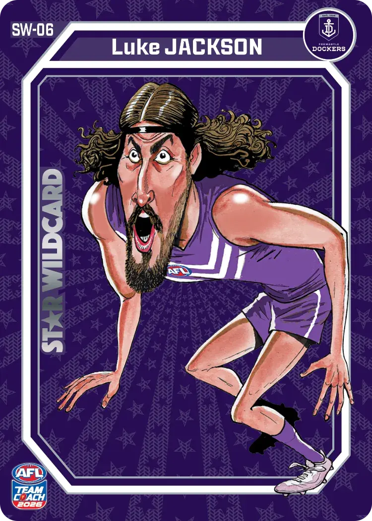 Teamcoach 2026 Star Wildcards Team SW-06 Luke Jackson - Fremantle Dockers