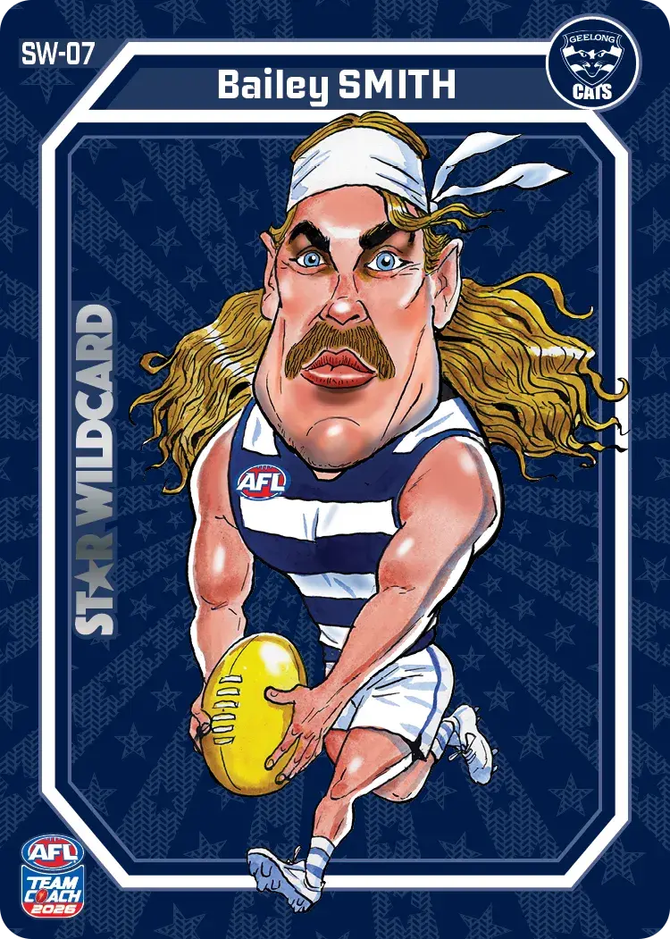 Teamcoach 2026 Star Wildcards Team SW-07 Bailey Smith - Geelong Cats