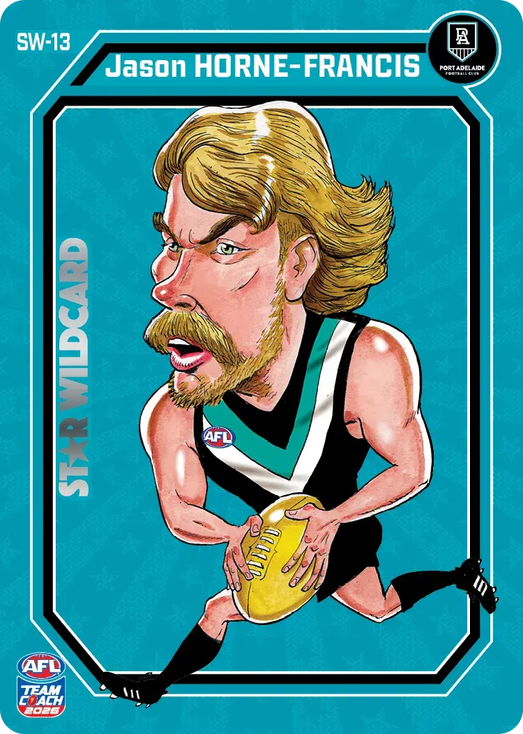 Teamcoach 2026 Star Wildcards Team SW-13 Jason Horne-Francis - Port Adelaide Power
