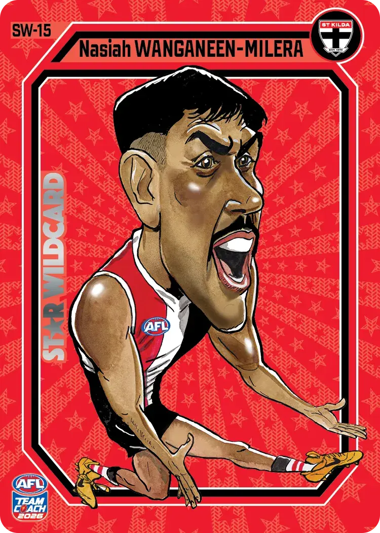 Teamcoach 2026 Star Wildcards Team SW-15 Nasiah Wanganeen-Milera - St Kilda Saints