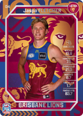 Teamcoach 2026 Base Silver Card #04 Jaspa Fletcher - Brisbane Lions