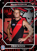 Teamcoach 2026 Base Silver Card #14 Mason Redman - Essendon