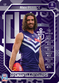 Teamcoach 2026 Base Silver Card #17 Alex Pearce - Fremantle