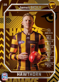 Teamcoach 2026 Base Silver Card #29 James Sicily - Hawthorn