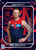 Teamcoach 2026 Base Silver Card #31 Jake Bowey - Melbourne
