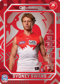 Teamcoach 2026 Base Silver Card #50 Callum Mills - Sydney Swans