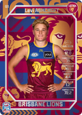 Teamcoach 2026 Base Silver Card #61 Levi Ashcroft - Brisbane Lions