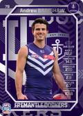 Teamcoach 2026 Base Silver Card #79 Andrew Brayshaw - Fremantle