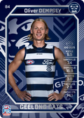 Teamcoach 2026 Base Silver Card #84 Oliver Dempsey - Geelong