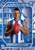Teamcoach 2026 Base Silver Card #100 Luke Davies-Uniacke - North Melbourne
