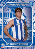 Teamcoach 2026 Base Silver Card #102 George Wardlaw - North Melbourne