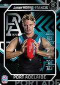 Teamcoach 2026 Base Silver Card #104 Jason Horne-Francis - Port Adelaide