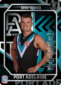 Teamcoach 2026 Base Silver Card #105 Ollie Wines - Port Adelaide