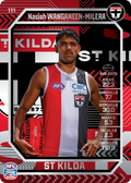 Teamcoach 2026 Base Silver Card #111 Nasiah Wanganeen-Milera - St Kilda