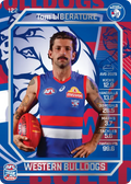 Teamcoach 2026 Base Silver Card #122 Tom Libertore - Western Bulldogs