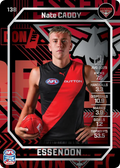 Teamcoach 2026 Base Silver Card #138 Nate Caddy - Essendon