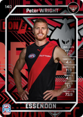 Teamcoach 2026 Base Silver Card #140 Peter Wright - Essendon