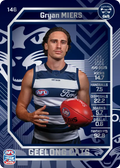 Teamcoach 2026 Base Silver Card #146 Gryan Miers - Geelong