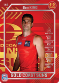 Teamcoach 2026 Base Silver Card #149 Ben King - Gold Coast Suns
