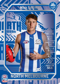 Teamcoach 2026 Base Silver Card #162 Nick Larkey - North Melbourne