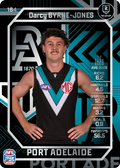Teamcoach 2026 Base Silver Card #164 Darcy Byrne-Jones - Port Adelaide