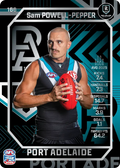Teamcoach 2026 Base Silver Card #166 Sam Powell-Pepper - Port Adelaide